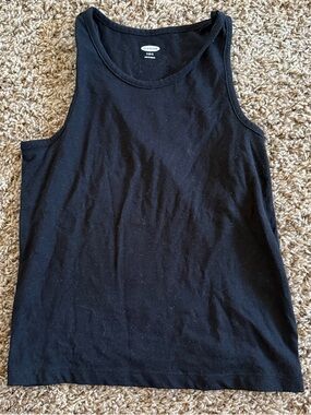Old Navy Black Kids Tank Top - Classic Sleeveless
